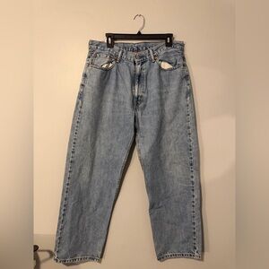Levi's 550 Light Blue Jeans W36 L30